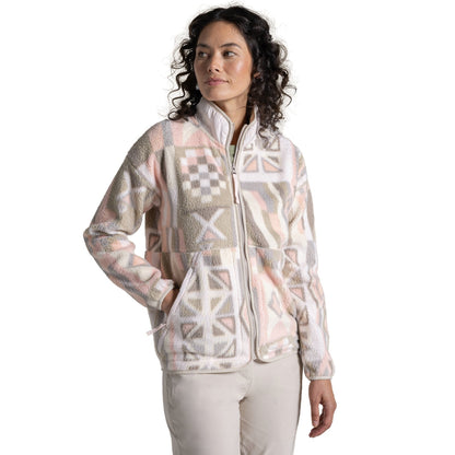 Craghoppers Womens Dante Patterned Full Zip Fleece