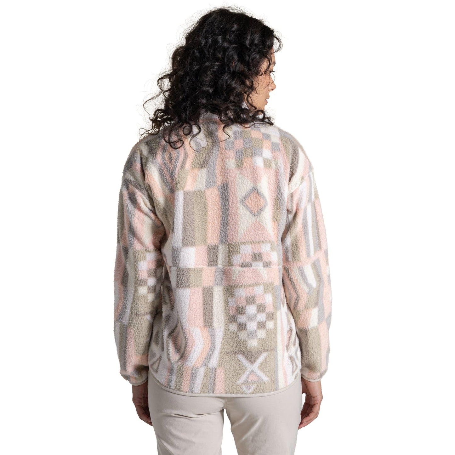 Craghoppers Womens Dante Patterned Full Zip Fleece