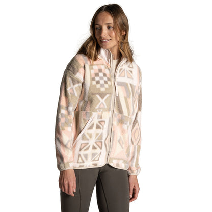 Craghoppers Womens Dante Patterned Full Zip Fleece