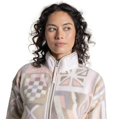 Craghoppers Womens Dante Patterned Full Zip Fleece