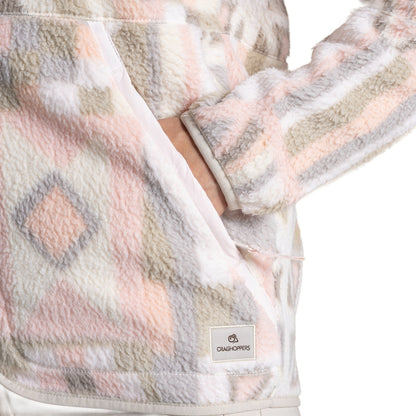 Craghoppers Womens Dante Patterned Full Zip Fleece