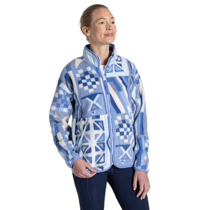 Craghoppers Womens Dante Patterned Full Zip Fleece