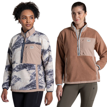 Craghoppers Womens Grange Relaxed Fit Half Zip Fleece