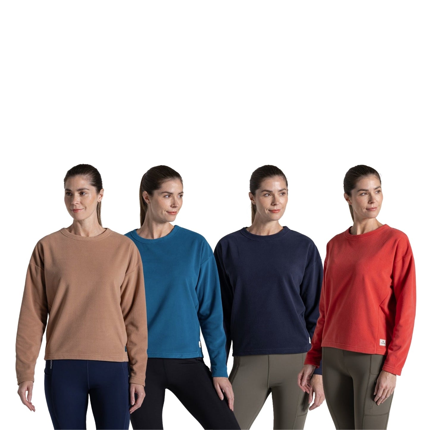 Craghoppers Womens Miska Crew Neck Fleece Sweater