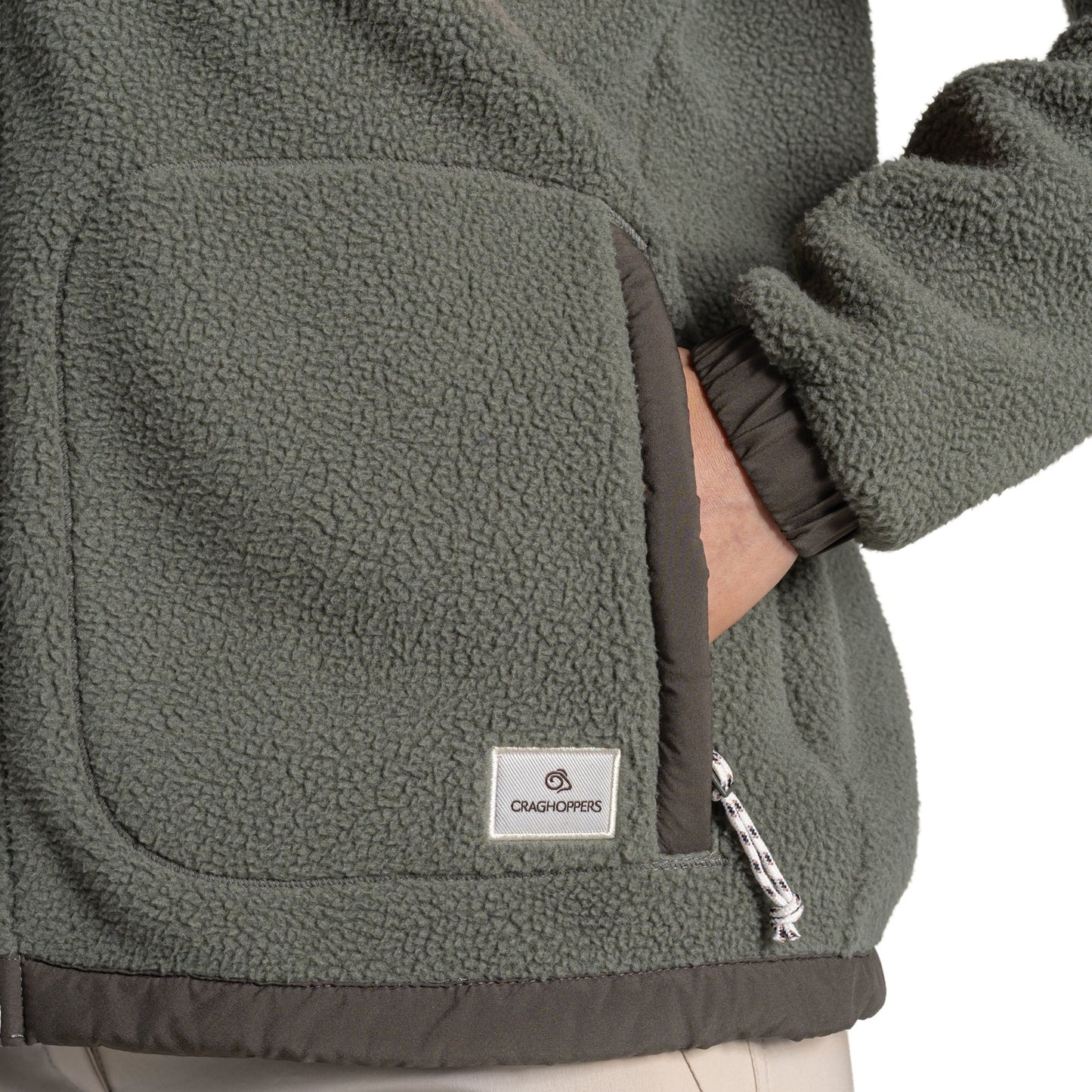 Craghoppers Womens Sanaa Borg Full Zip Fleece