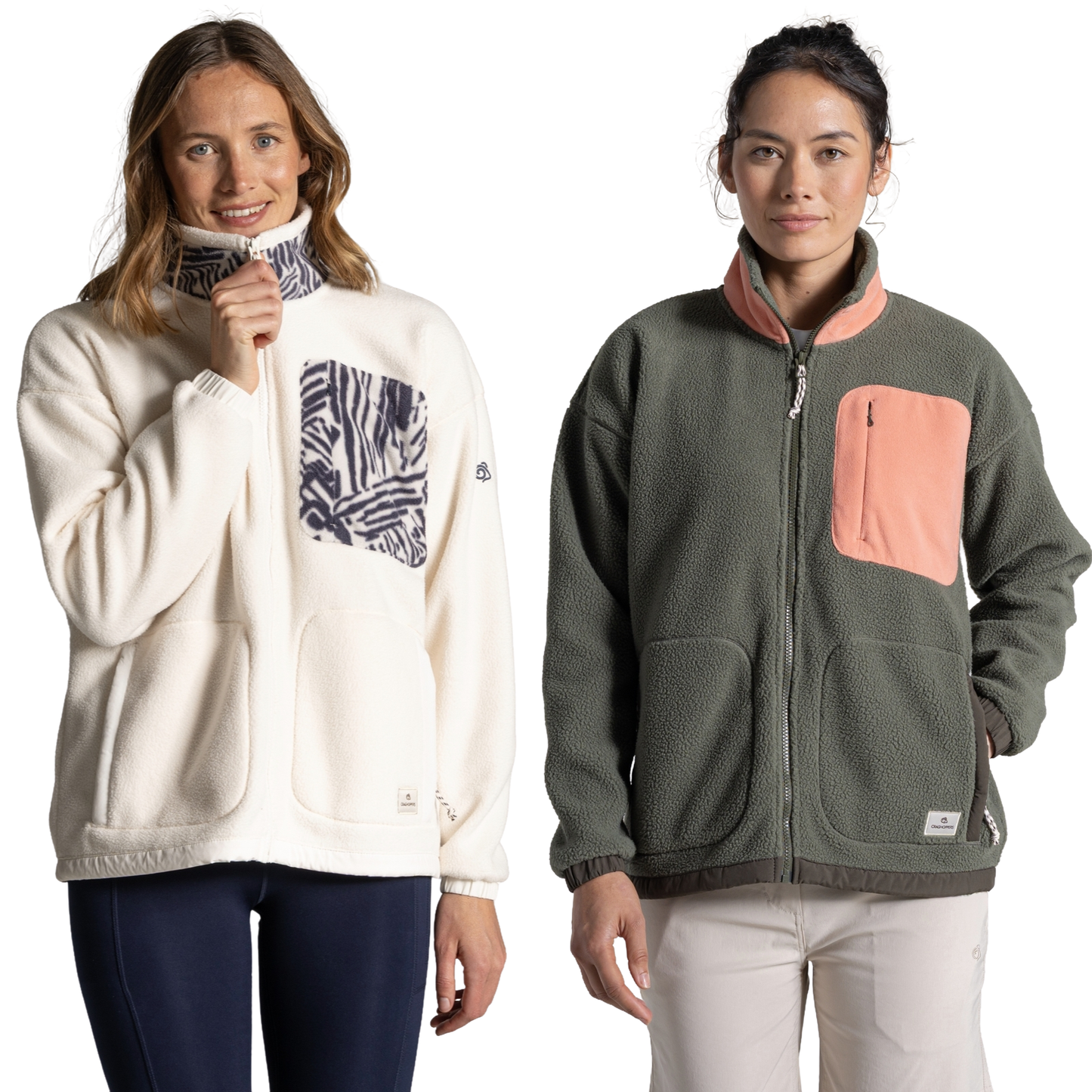 Craghoppers Womens Sanaa Borg Full Zip Fleece