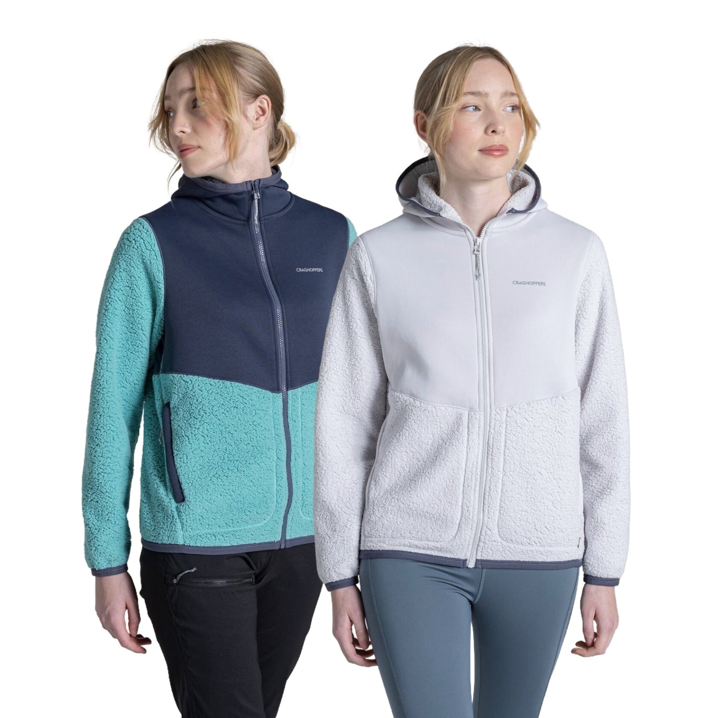 Craghoppers Womens Telesto Hooded Full Zip Fleece