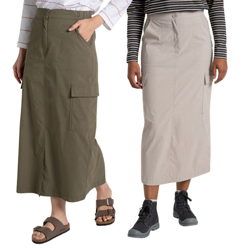 Craghoppers Womens NosiLife Pro Midi UPF Stretch Skirt