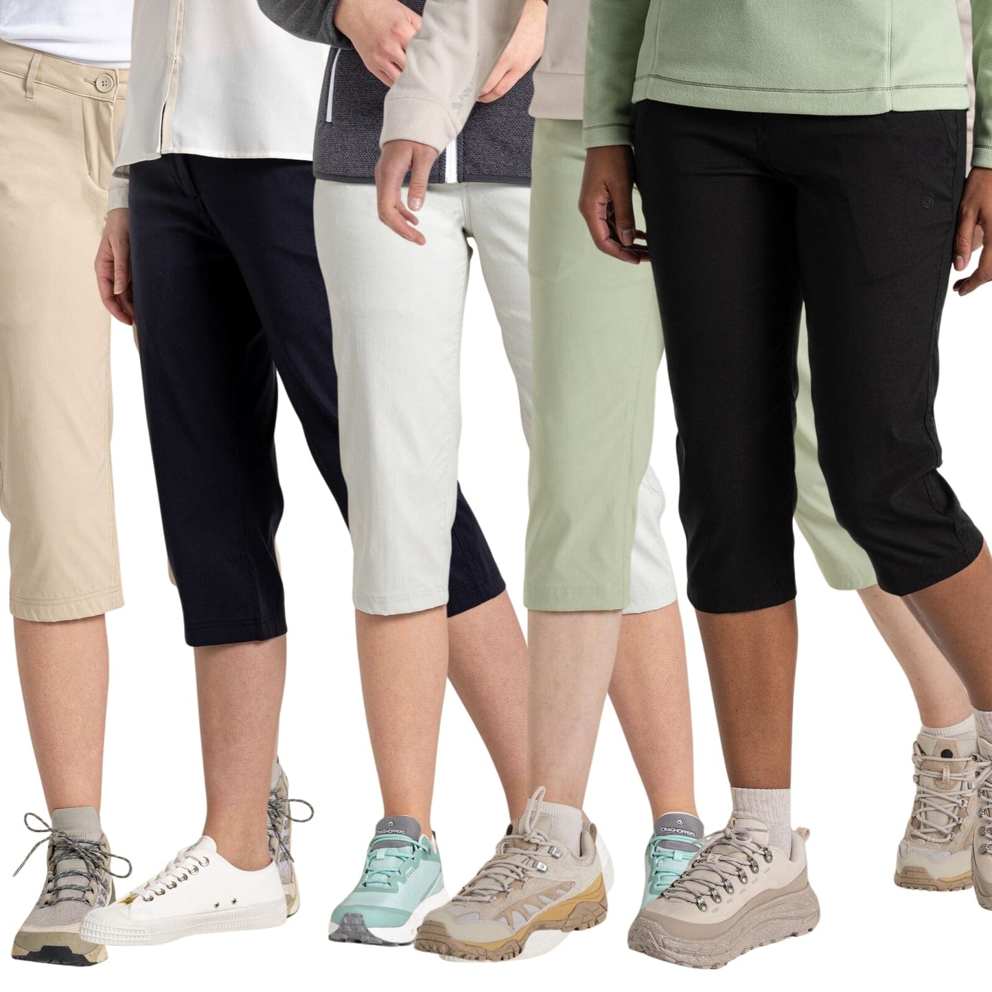 Craghoppers Womens Kiwi Pro 2 Cropped Walking Trousers