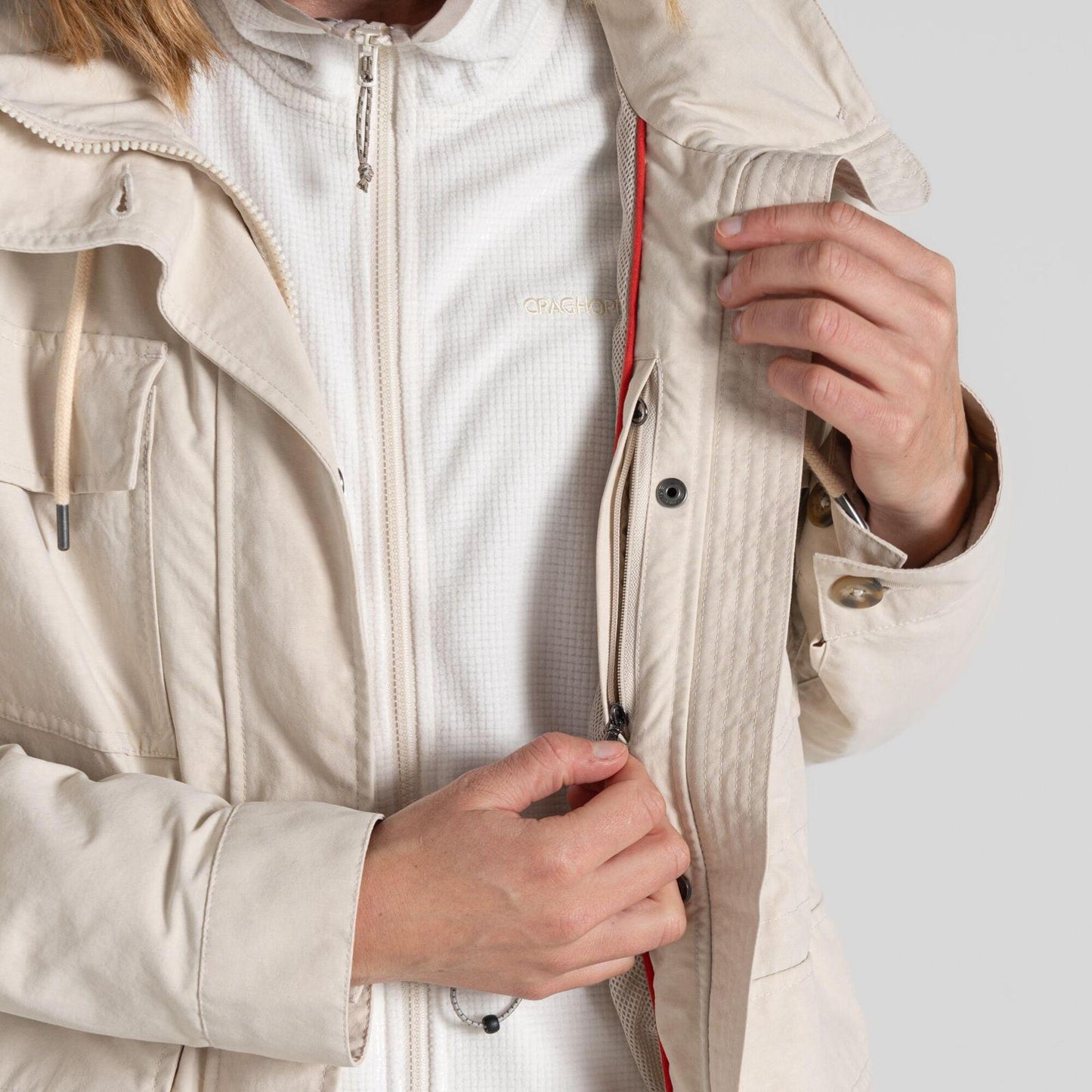 Craghoppers Womens NosiLife Adventure II Hooded Jacket