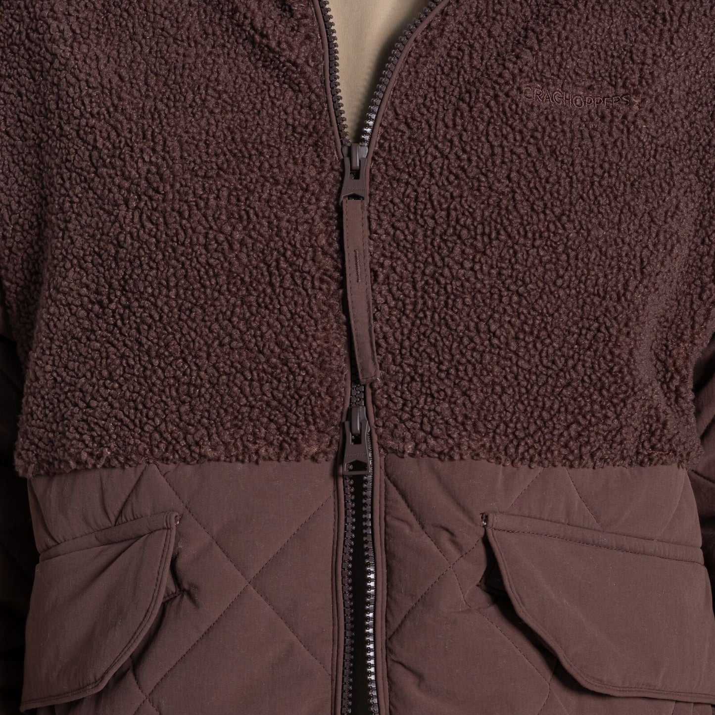 Craghoppers Womens Fairfield Hybrid Full Zip Fleece