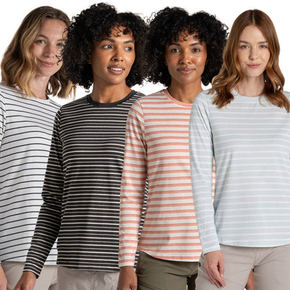 Craghoppers Womens Akona Moisture Control Long Sleeve T-Shirt
