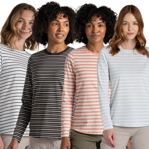 Craghoppers Womens Akona Moisture Control Long Sleeve T-Shirt