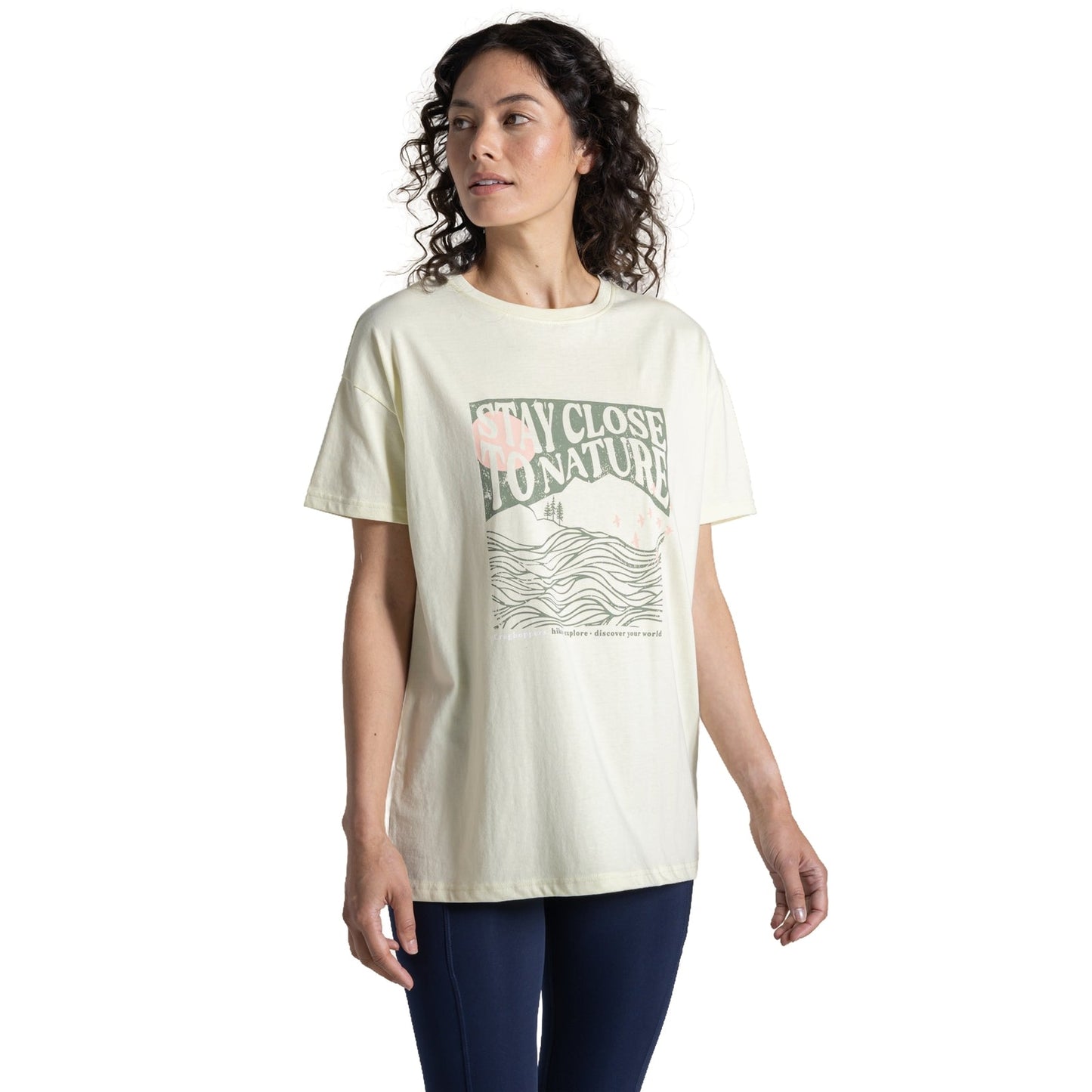Craghoppers Womens Yago Graphic Short Sleeve T-Shirt