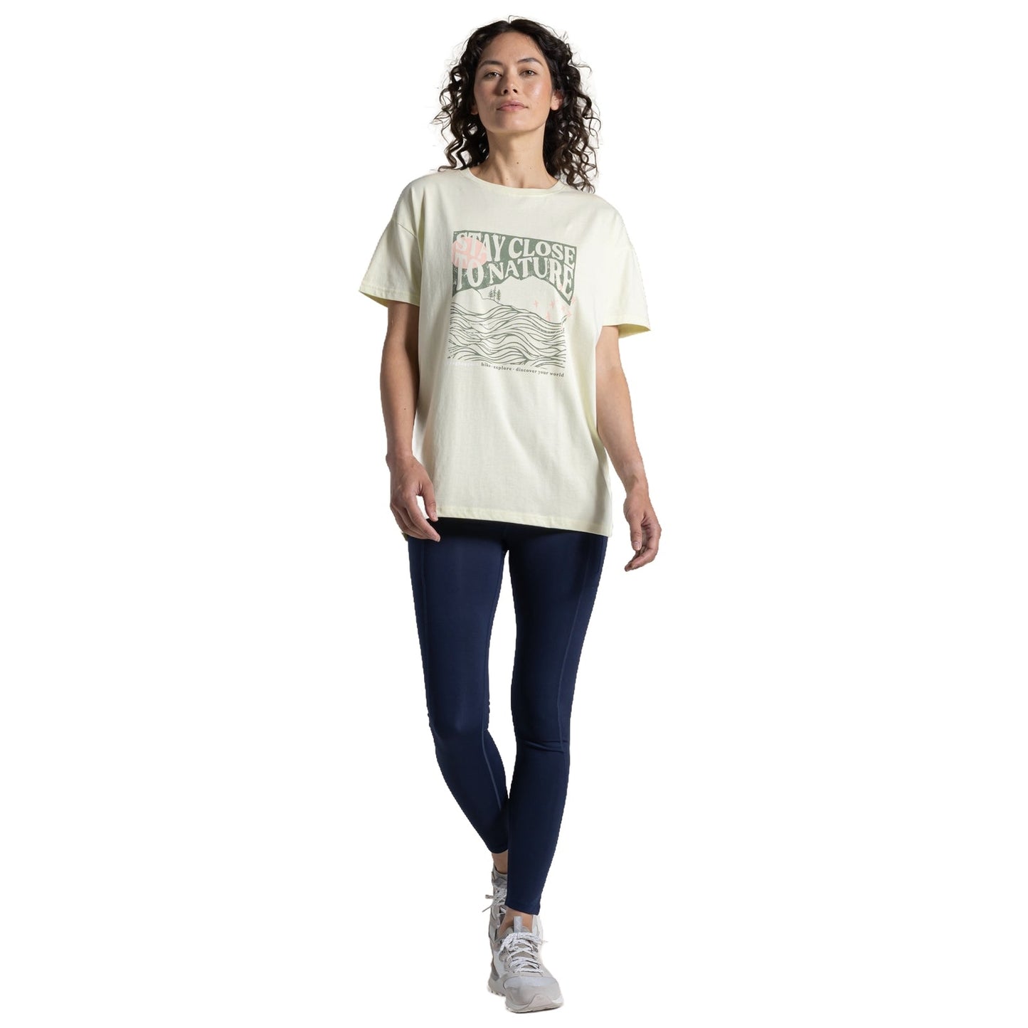 Craghoppers Womens Yago Graphic Short Sleeve T-Shirt