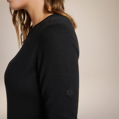 Craghoppers Womens Merino Crew Neck Baselayer Top