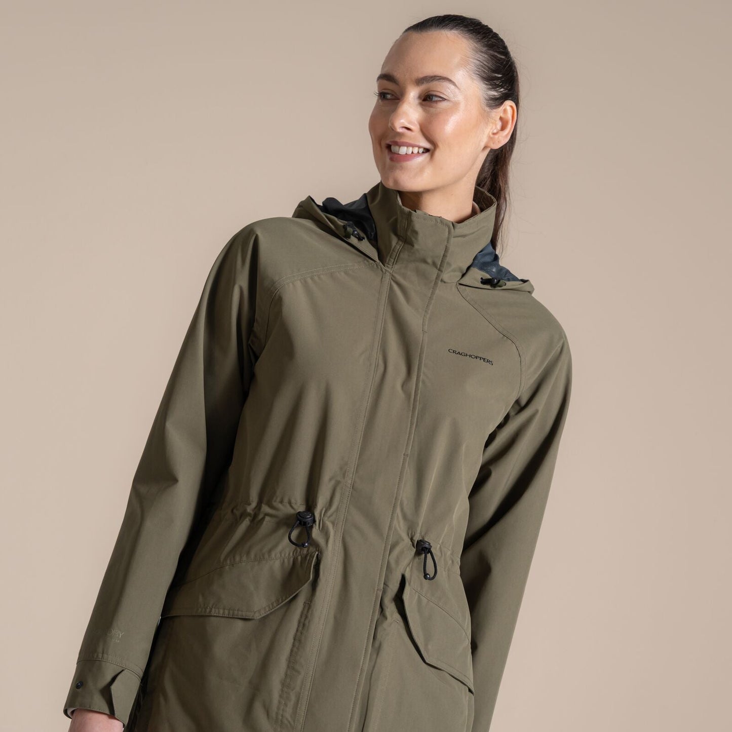 Craghoppers Womens Saxifrage National Trust Waterproof Jacket