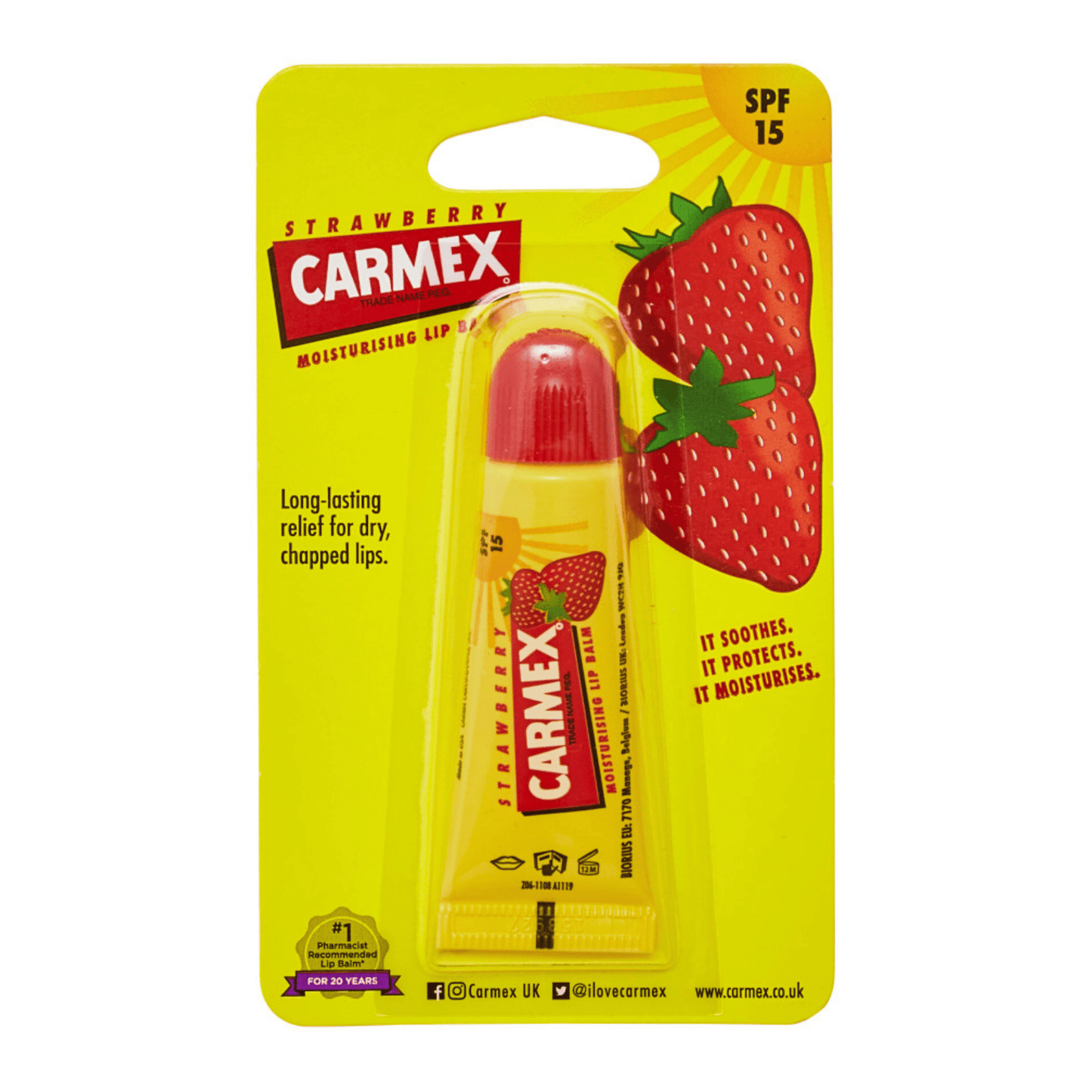 Carmex Strawberry Tube - OS
