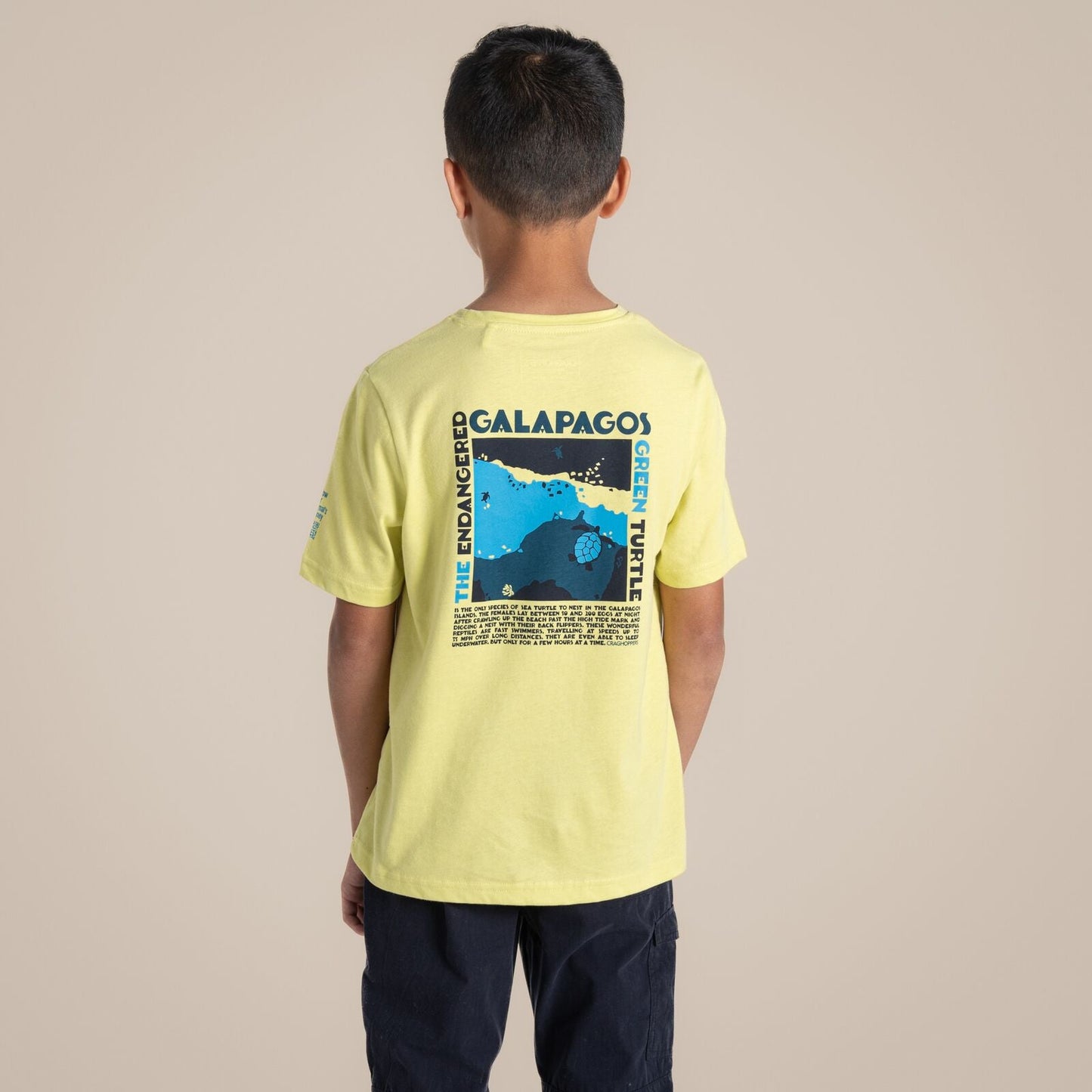 Craghoppers Kids Ellis Graphic Short Sleeve T-Shirt