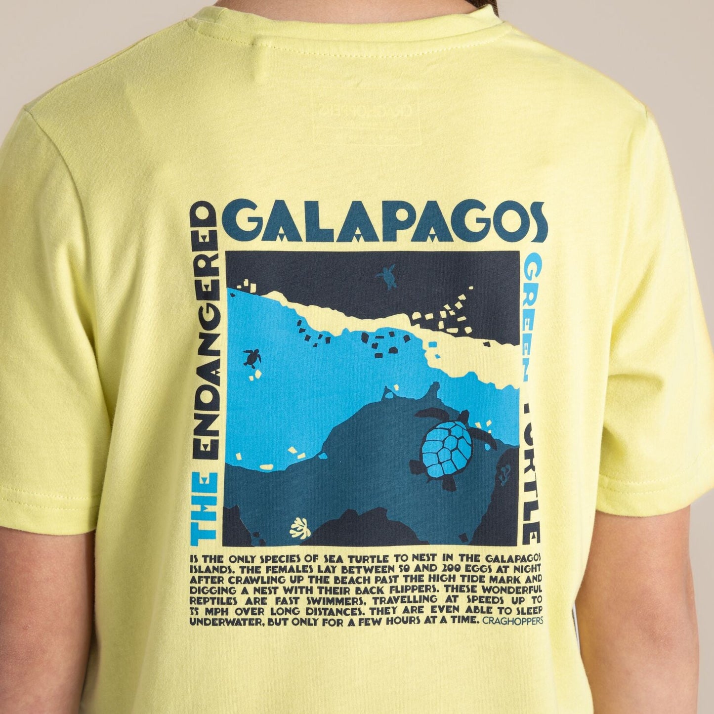 Craghoppers Kids Ellis Graphic Short Sleeve T-Shirt