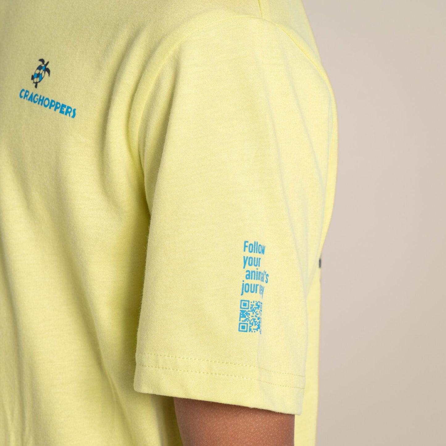 Craghoppers Kids Ellis Graphic Short Sleeve T-Shirt