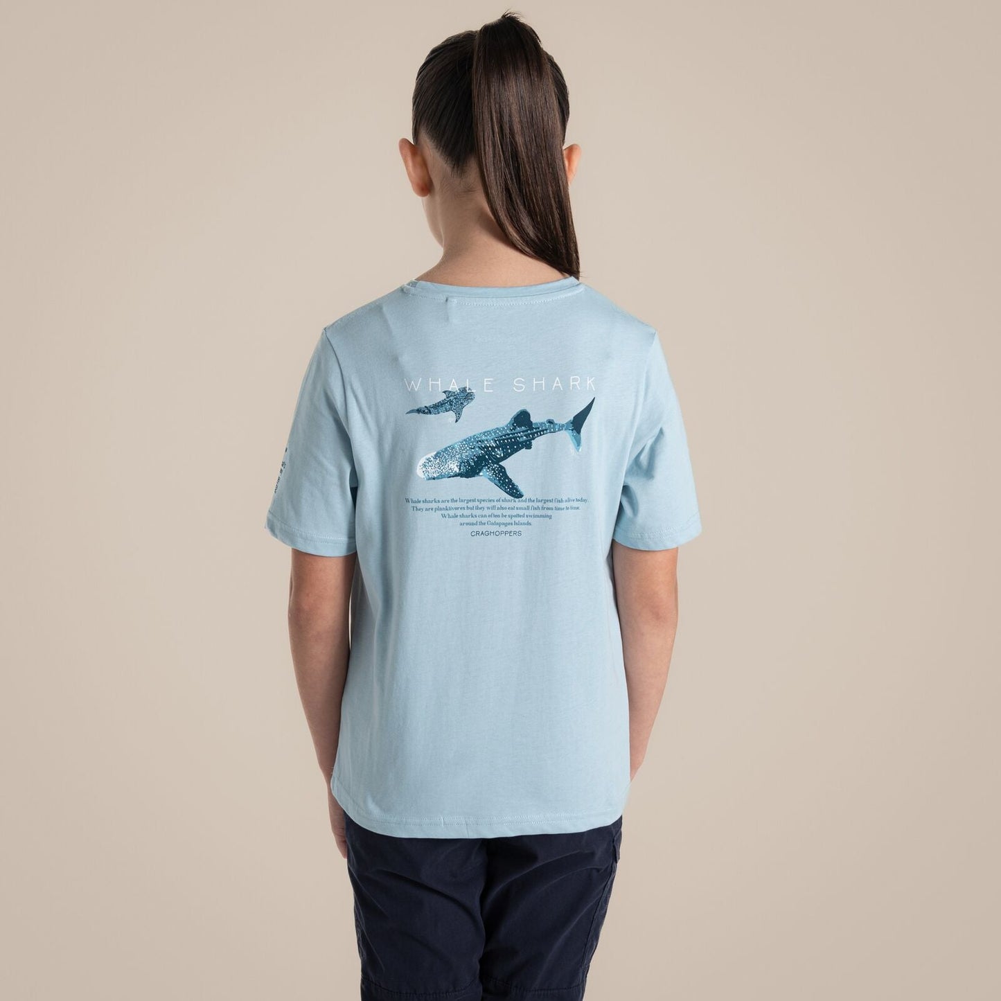 Craghoppers Kids Ellis Graphic Short Sleeve T-Shirt