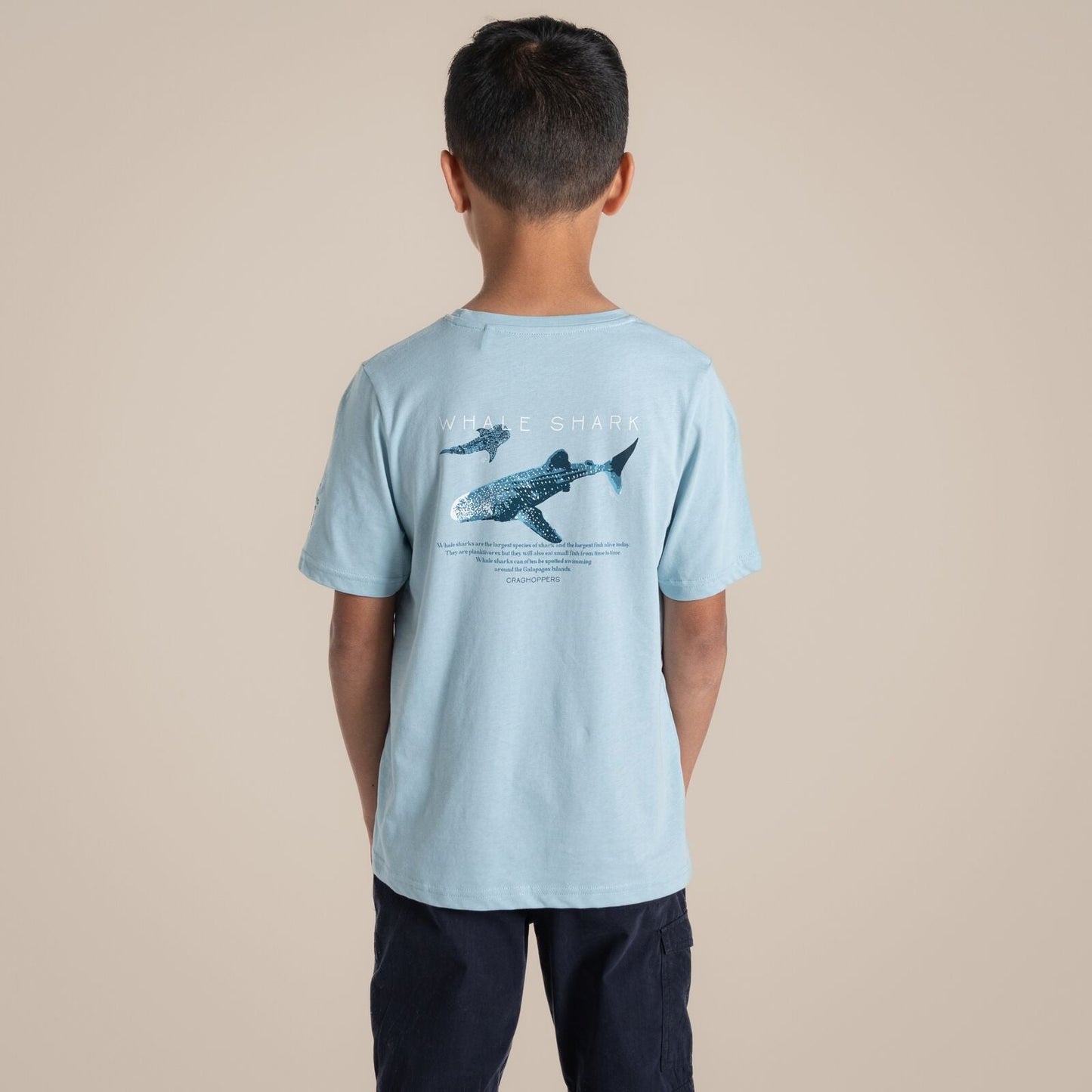 Craghoppers Kids Ellis Graphic Short Sleeve T-Shirt
