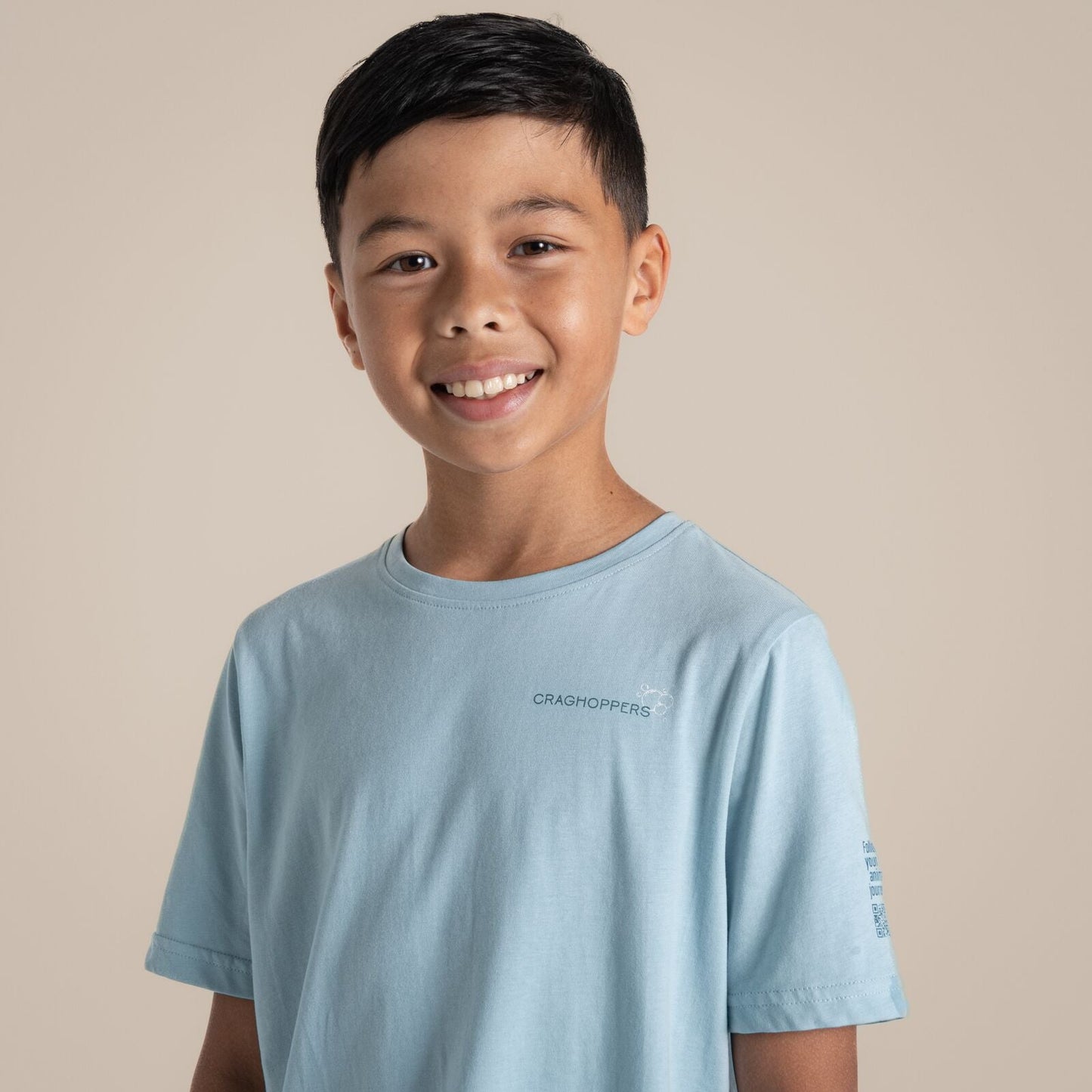 Craghoppers Kids Ellis Graphic Short Sleeve T-Shirt