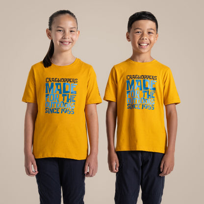 Craghoppers Kids Ellis Graphic Short Sleeve T-Shirt