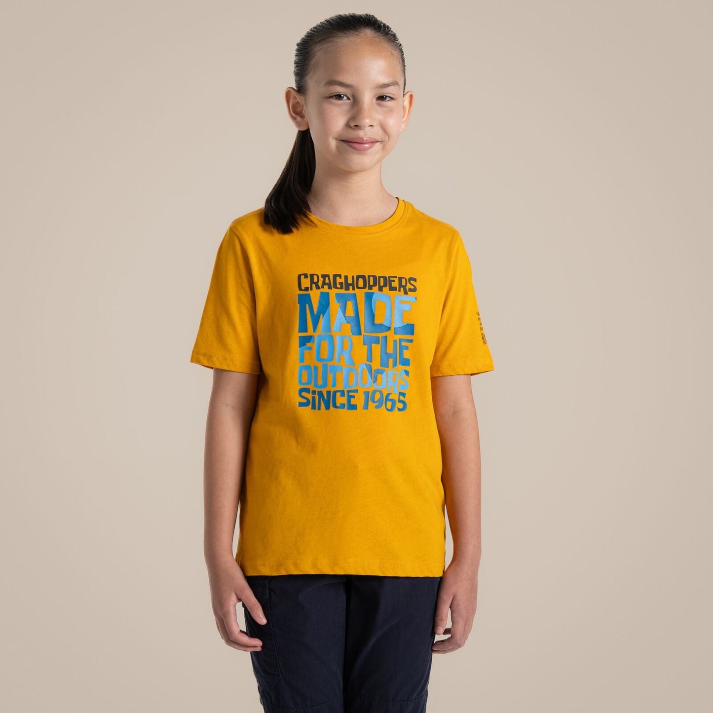 Craghoppers Kids Ellis Graphic Short Sleeve T-Shirt