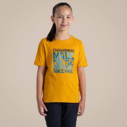 Craghoppers Kids Ellis Graphic Short Sleeve T-Shirt
