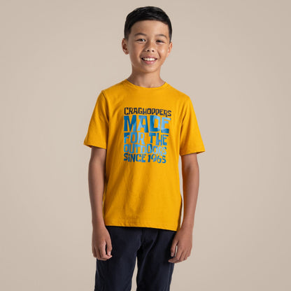 Craghoppers Kids Ellis Graphic Short Sleeve T-Shirt