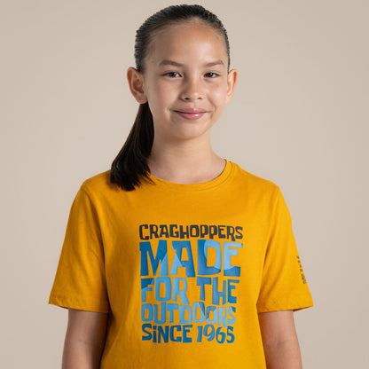 Craghoppers Kids Ellis Graphic Short Sleeve T-Shirt