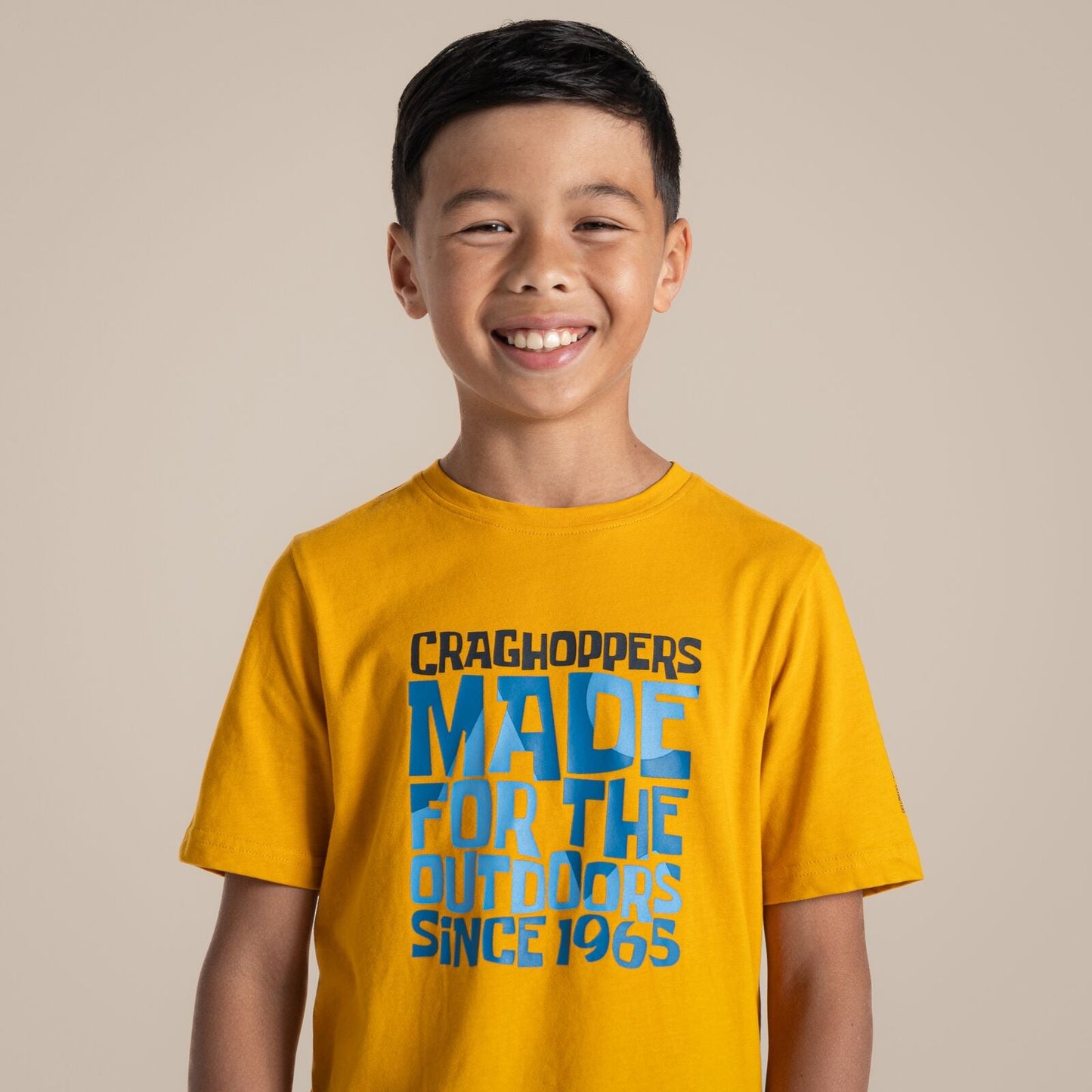 Craghoppers Kids Ellis Graphic Short Sleeve T-Shirt