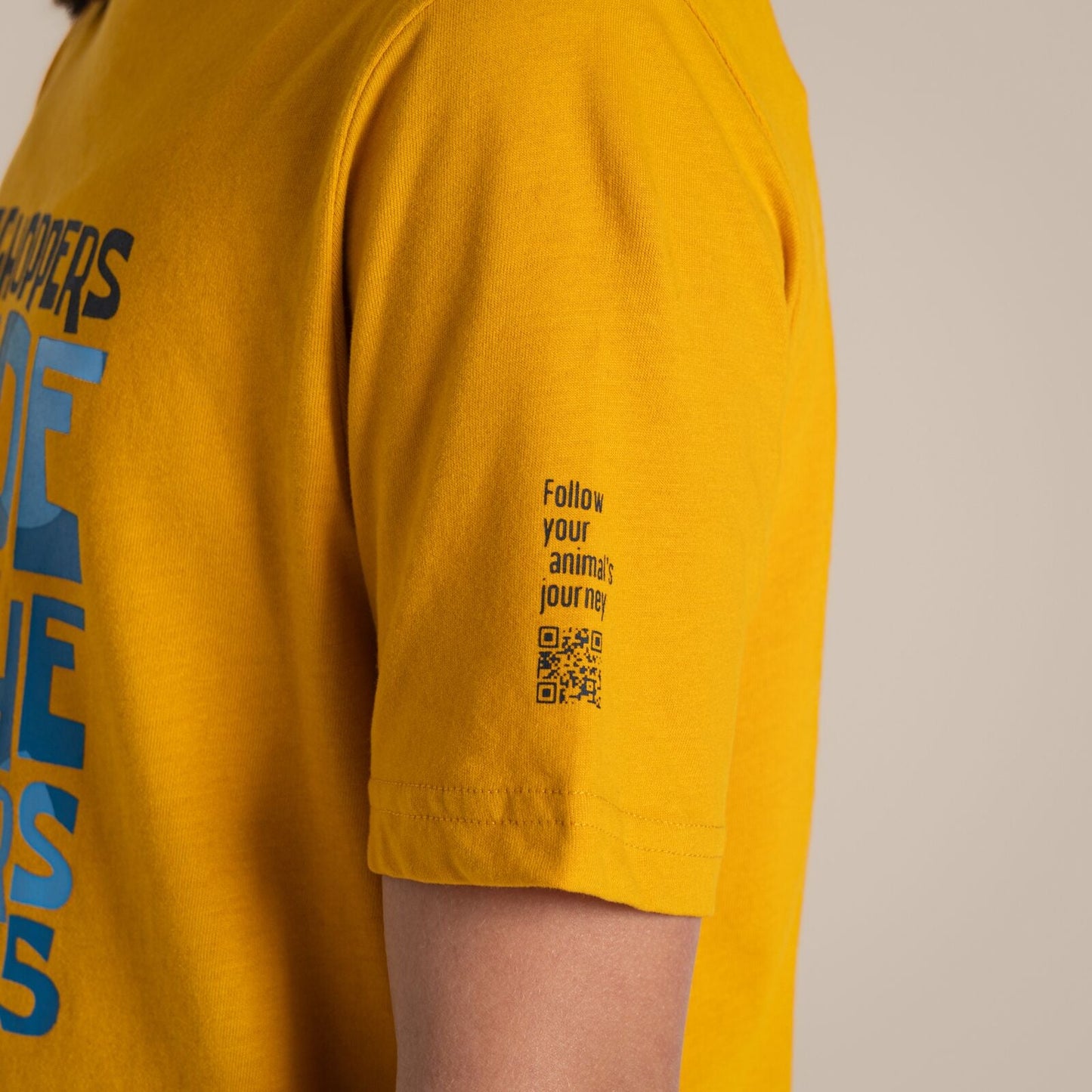 Craghoppers Kids Ellis Graphic Short Sleeve T-Shirt
