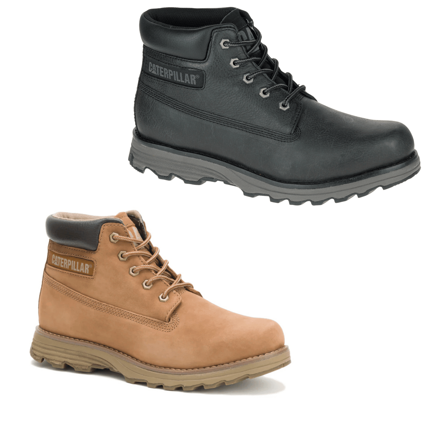 CAT Caterpiller Mens Founder Leather Boots