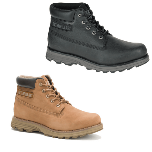 CAT Caterpiller Mens Founder Leather Boots