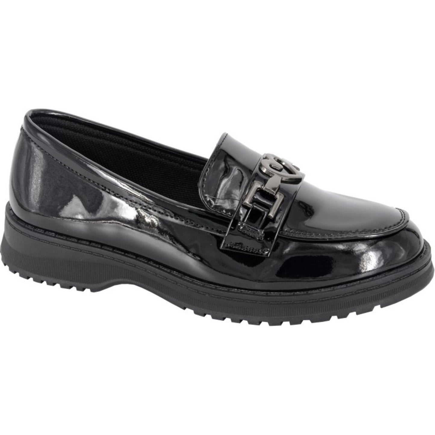 Cipriata Kids Sina Heart Saddle Loafers