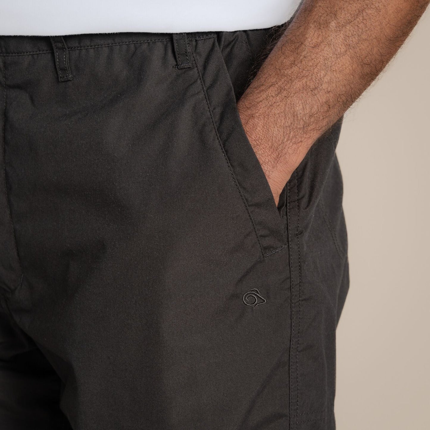 Craghoppers Mens Kiwi Water Repellent Long Cargo Shorts