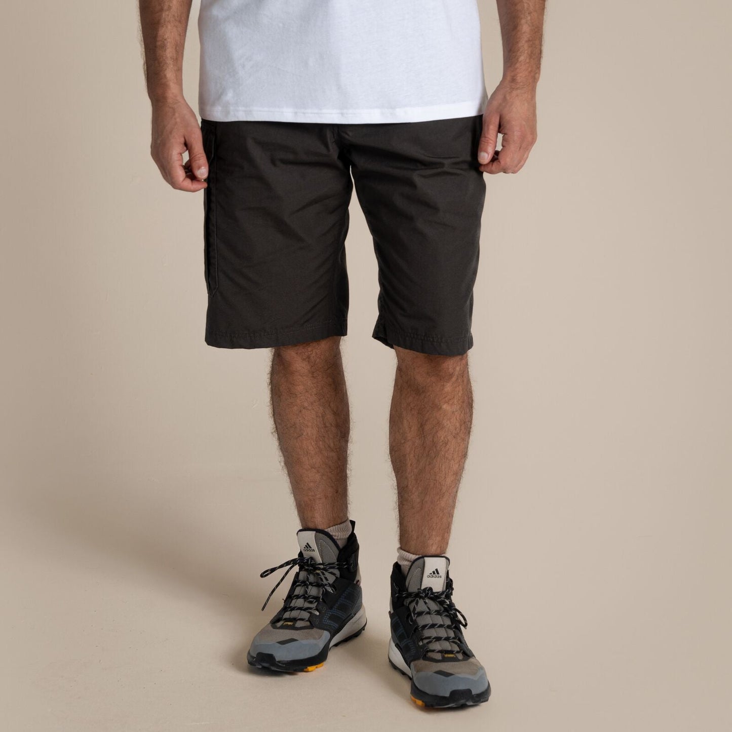 Craghoppers Mens Kiwi Water Repellent Long Cargo Shorts