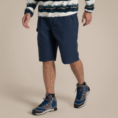Craghoppers Mens Kiwi Water Repellent Long Cargo Shorts