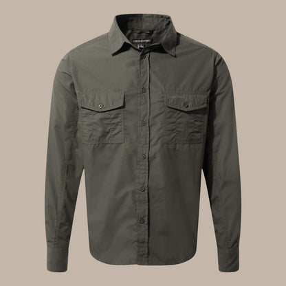 Craghoppers Mens Kiwi Sun Protection Long Sleeve Shirt