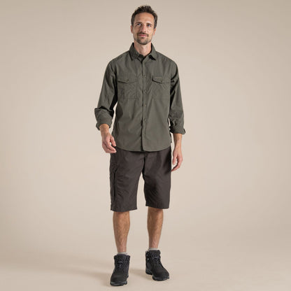 Craghoppers Mens Kiwi Sun Protection Long Sleeve Shirt