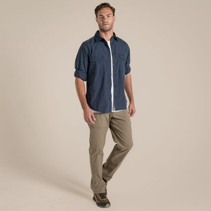 Craghoppers Mens Kiwi Sun Protection Long Sleeve Shirt