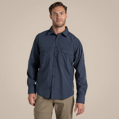 Craghoppers Mens Kiwi Sun Protection Long Sleeve Shirt
