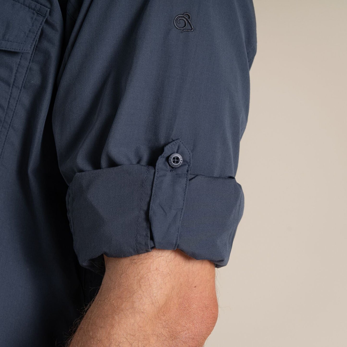 Craghoppers Mens Kiwi Sun Protection Long Sleeve Shirt