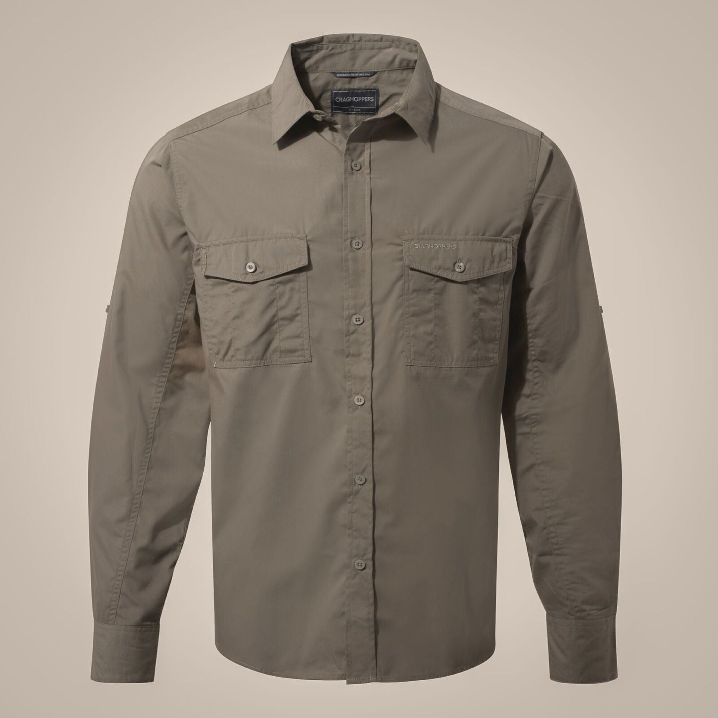 Craghoppers Mens Kiwi Sun Protection Long Sleeve Shirt