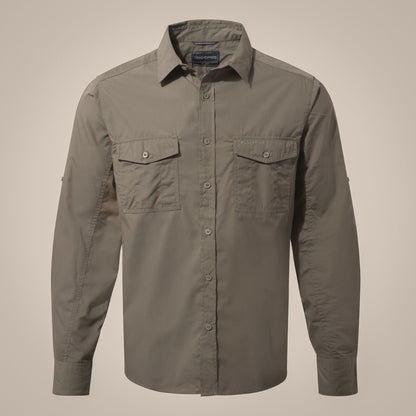 Craghoppers Mens Kiwi Sun Protection Long Sleeve Shirt