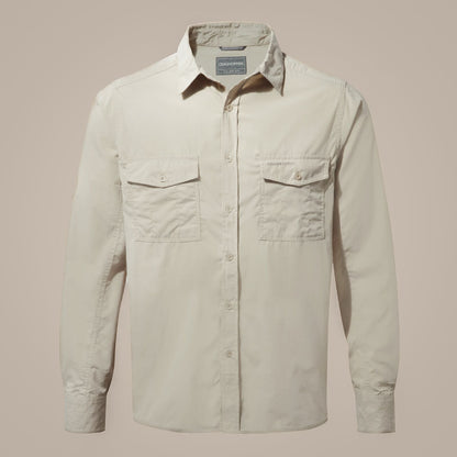 Craghoppers Mens Kiwi Sun Protection Long Sleeve Shirt