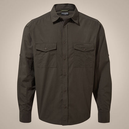 Craghoppers Mens Kiwi Sun Protection Long Sleeve Shirt